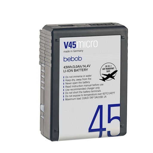 [V45micro] Bebob V45micro V-micro battery 14.4V / 3.0Ah / 43Wh