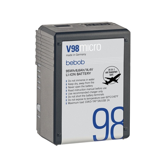 [V98micro] Bebob V98micro V-micro battery 14.4V / 6.6Ah / 95Wh