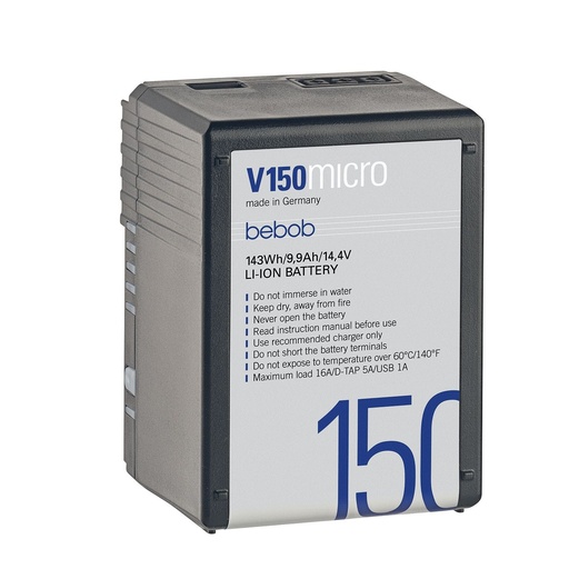[V150micro] Bebob V150micro V-micro battery 14.4V / 9.9Ah / 143Wh