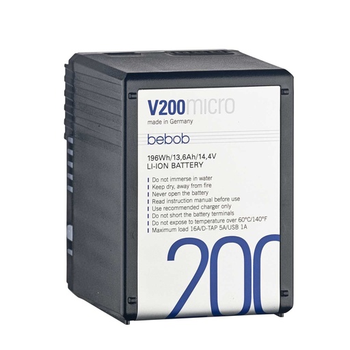 [V200micro] Bebob V200micro V-micro battery14.4V / 13.2Ah/ 190Wh