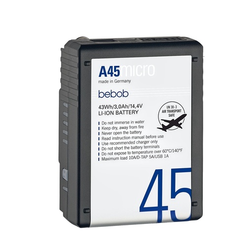 [A45MICRO] Bebob A45MICRO A-micro battery 14.4A / 3.0Ah / 43Wh