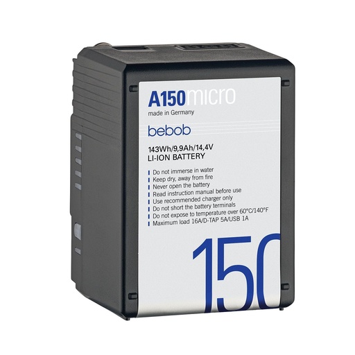 [A150MICRO] Bebob A150MICRO A-micro battery 14.4A / 9.9Ah / 143Wh