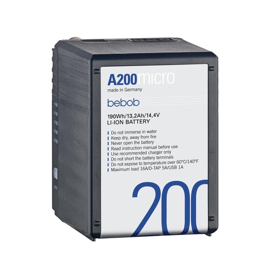 [A200MICRO] Bebob A200MICRO A-micro battery 14.4V / 13.2Ah/ 190Wh