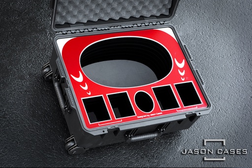 [ABDG190QCRE] Jason Cases Anton Bauer D190 battery + QUAD Charger case