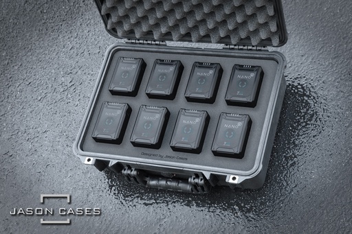 [SXAV98M8PL] Jason Cases Core SWX NANO Micro Battery 8-Pack case