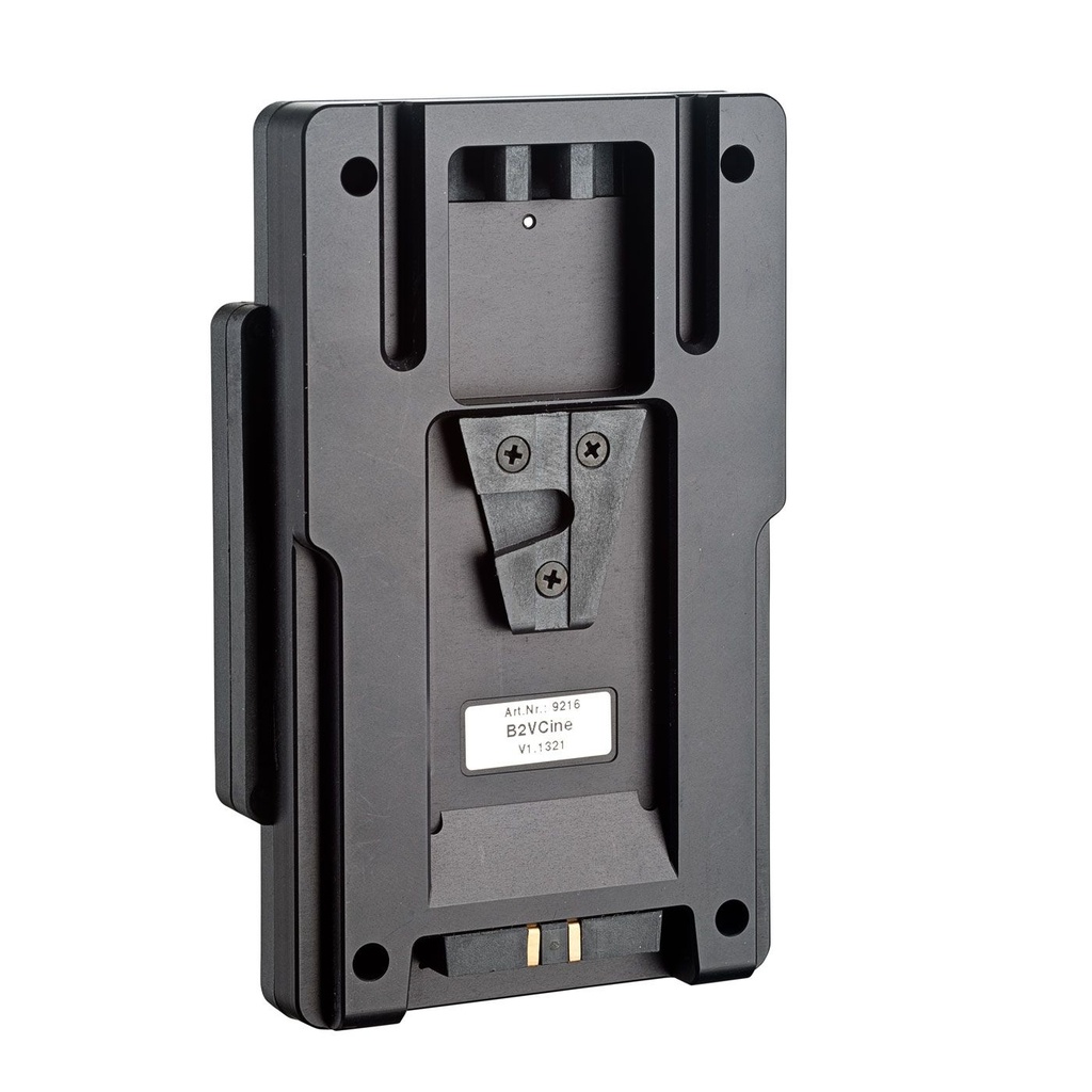 Bebob B2Vcine B-Mount®  to V-Mount Battery Adapter (Camera Side)