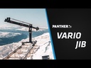 Panther [300902] Vario Jib with tube mount, integrated telescopic arm 100-160cm, Pan+Tilt Brake