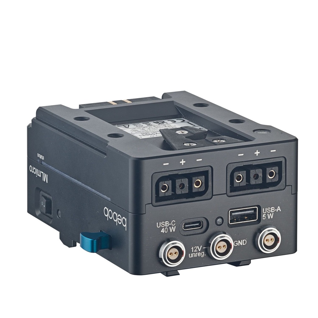 Bebob micro V-Mount Li-Ion Hot Swap battery 14,4V / 3,0Ah // 43Wh 