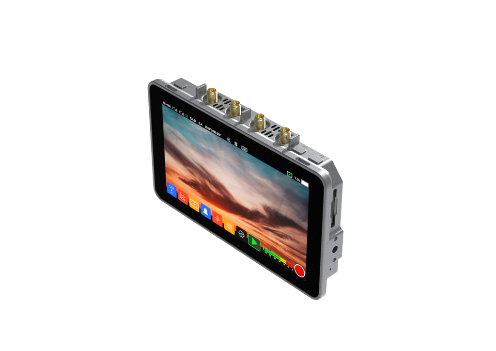 Shimbol ZO600MS: Dual-Band 1000FT 5.5 inch Touchscreen 3D Lut HDMI 3G-SDI Wireless recording Monitor