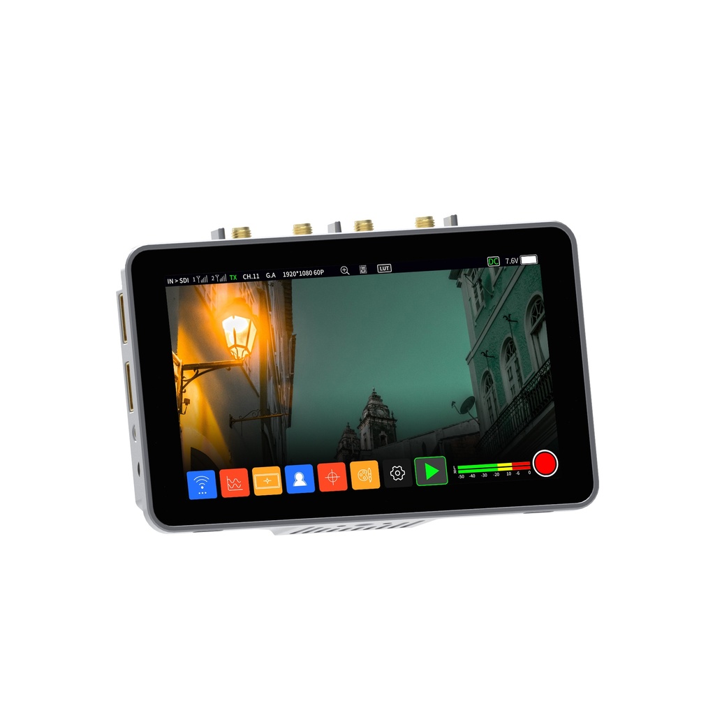 Shimbol ZO600MS: Dual-Band 1000FT 5.5 inch Touchscreen 3D Lut HDMI 3G-SDI Wireless recording Monitor