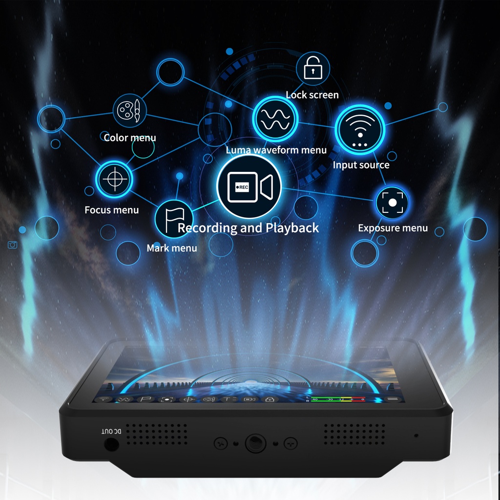 Shimbol ZO600M: 5.5 inch inch 1920*1080 Touchscreen Wireless Recording Monitor