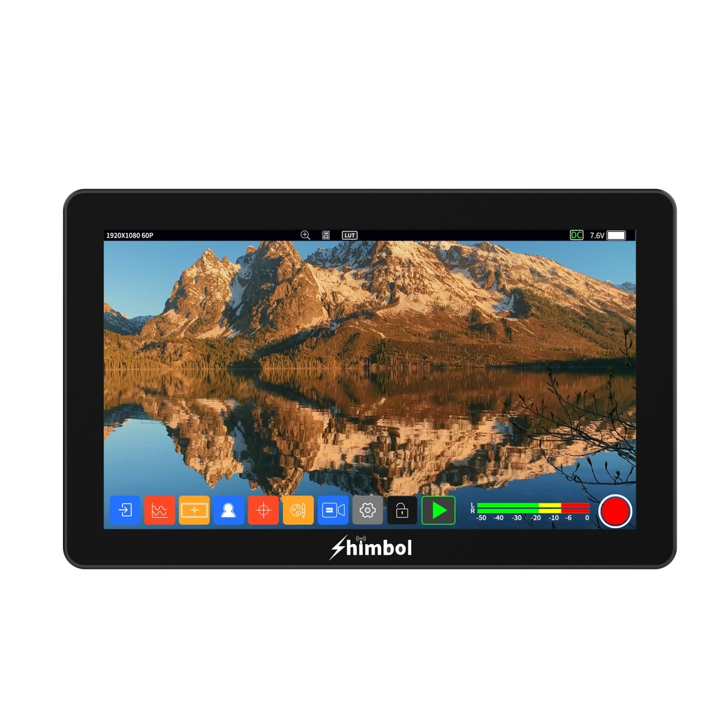 Shimbol Memory 7 Pro: 7 inch 1920*1080 Touchscreen 3D Lut 4K HDMI 3G-SDI Video Recording Monitor