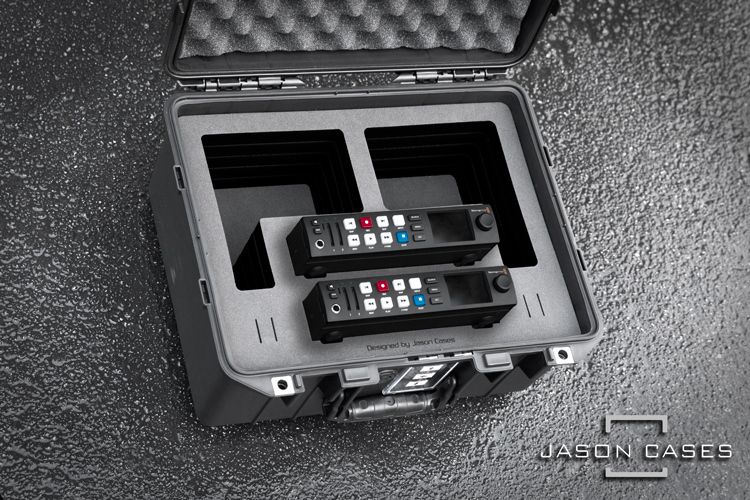 Jason Cases Blackmagic HyperDeck Studio HD Plus Dual Case