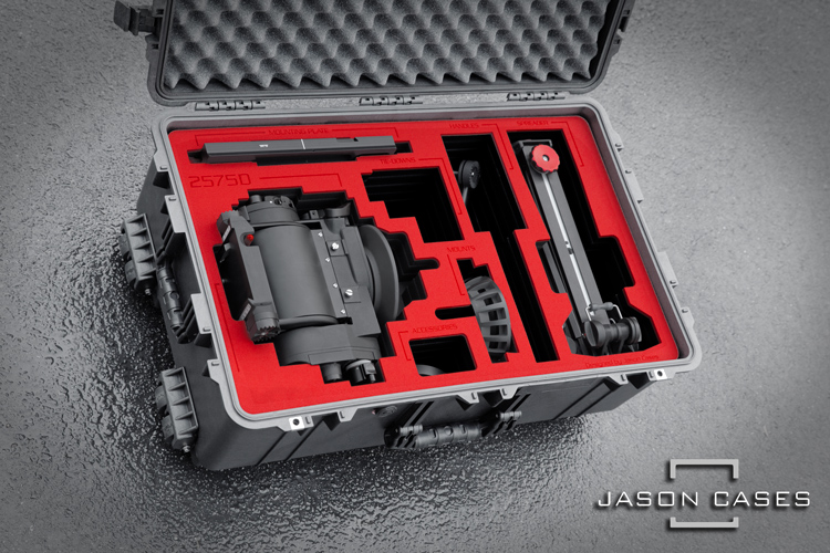 Jason Cases OConnor 2575D Tripod Head with Mitchell base/150mm bowl case