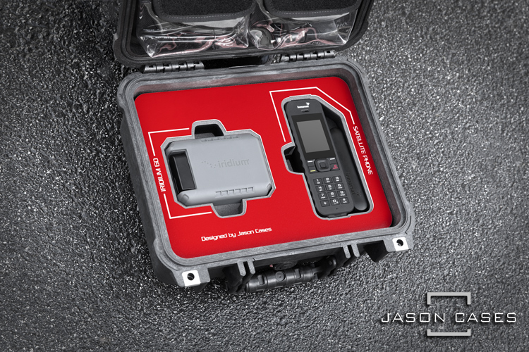 Jason Cases Iridium GO! Portable Satellite and Inmarsat Satellite Phone