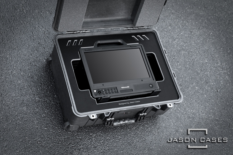 Jason Cases SmallHD Cine 13" Monitor + Sunhood Case