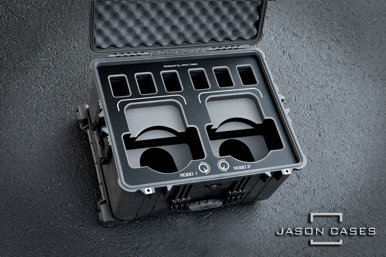 Panasonic HN130 Robos Case (BLACK overlay)