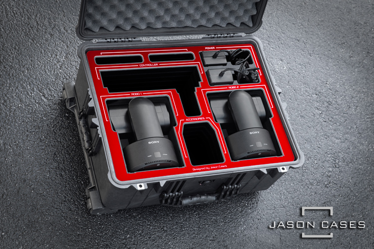 Sony AM7 Robos and IP500 Controller Case (RED overlay)