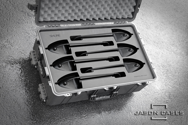 Shure MX418 6-Microphone case