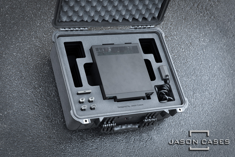 AJA Ki Pro case with accessories