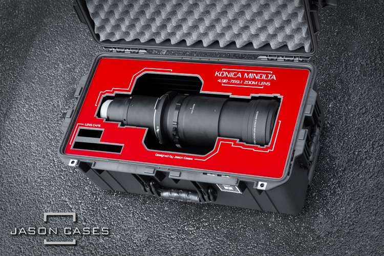 Christie Projector Konica Minolta Lens 4.98-7.69:1 Case