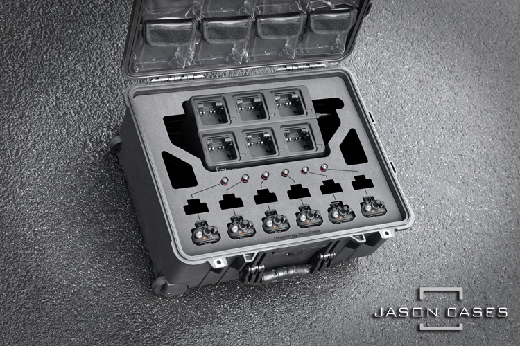 Icom F7040 and Batteries with Socket case