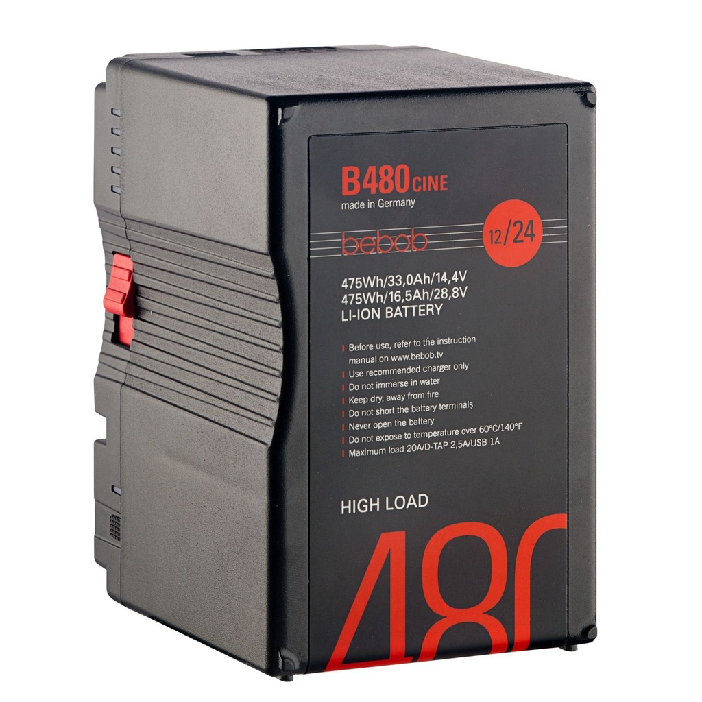 Bebob B480cine  B-Mount 14.4V / 28.8V / 475Wh