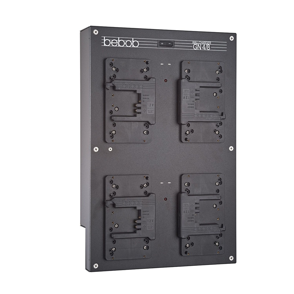 Bebob BGN4 4-Channel B-Mount simult. Wall-Mount Charger 
