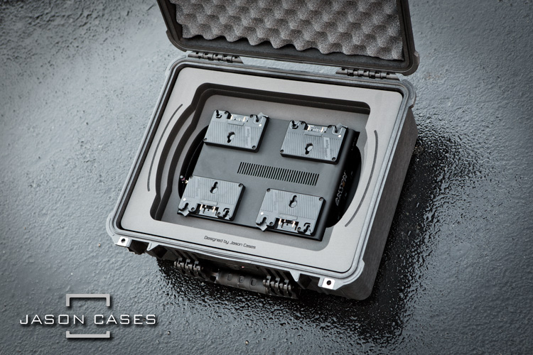 Jason Cases Anton Bauer Digital 90 and LP4 Charger case