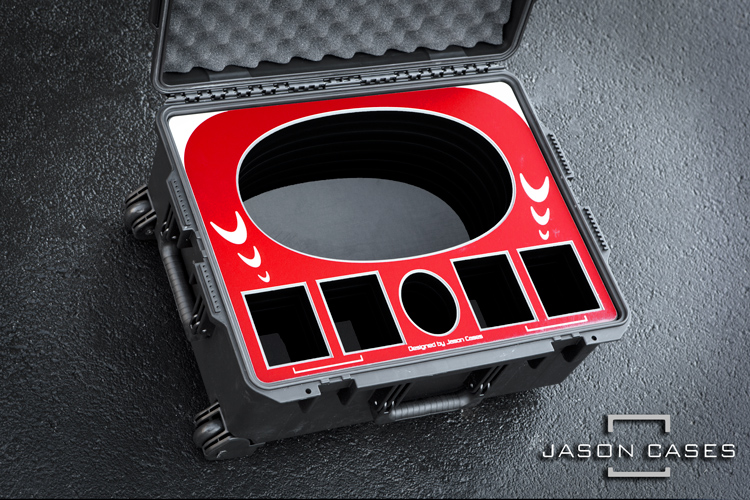 Jason Cases Anton Bauer D190 battery + QUAD Charger case