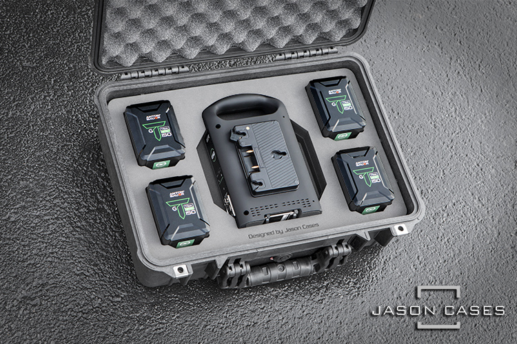 Jason Cases Anton Bauer Titon Micro Battery + GM2 Charger case
