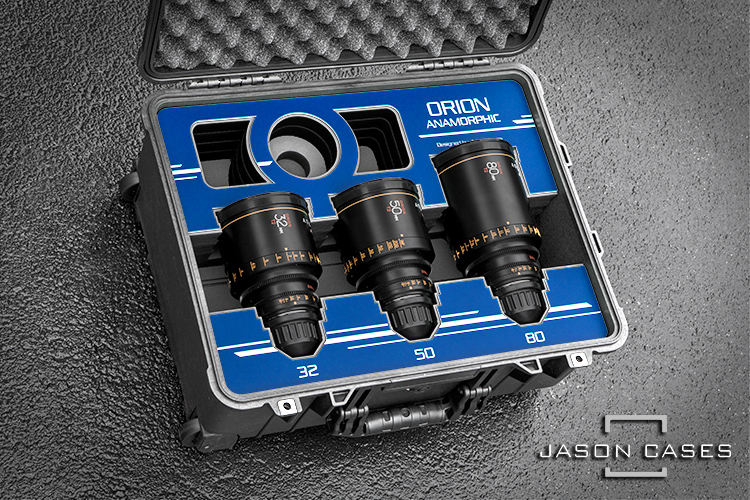 Jason Cases Atlas Lens Orion Anamorphic 3-lens Series "B Set" case