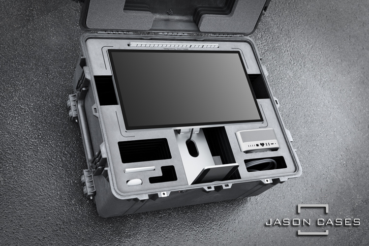 Jason Cases Apple 27" Studio Display with Mac Studio case