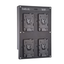 Bebob VGN4 4-Channel V-Mount Wall-Mount Charger