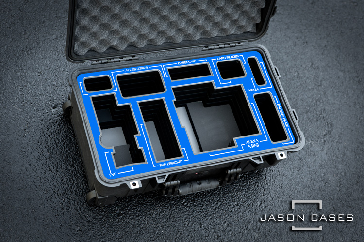Jason Cases Arri Alexa Mini case COMPACT (Arri plates)