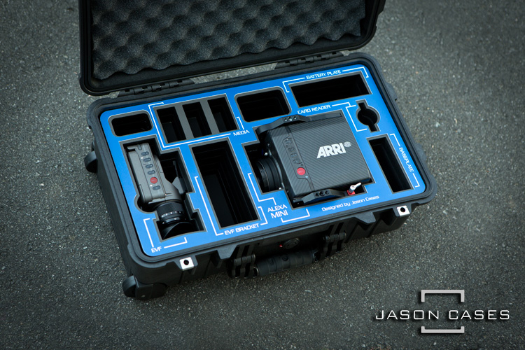 Jason Cases Arri Alexa Mini case COMPACT (Wooden Camera plates)