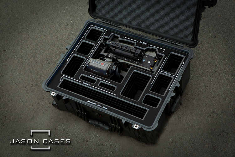 Jason Cases Arri Amira case (BLACK overlay)