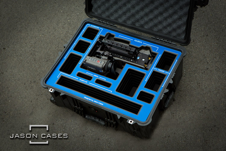 Jason Cases Arri Amira case (BLUE overlay)