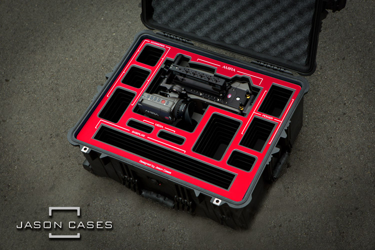 Jason Cases Arri Amira case (RED overlay)