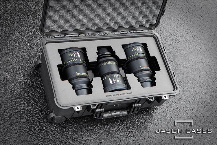 Jason Cases Arri Signature Primes 3-lens case (COMPACT)