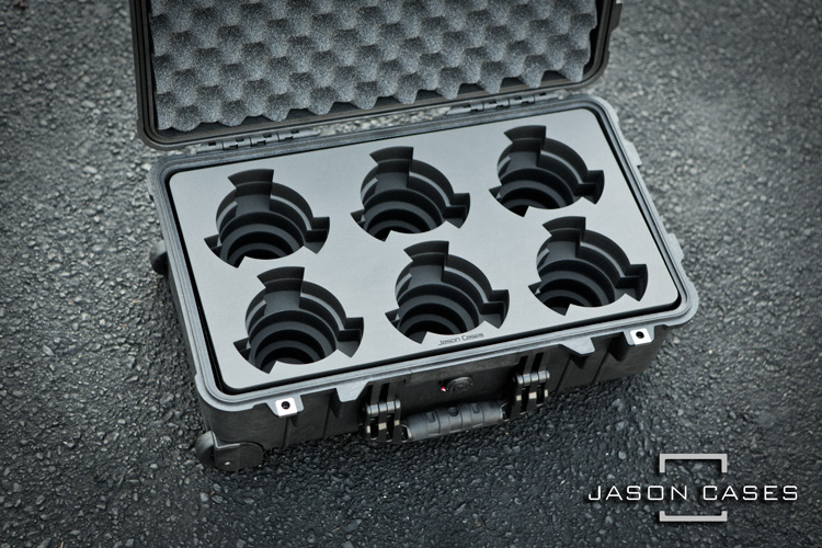 Jason Cases Arri Ultra Prime 6-lens case (COMPACT)
