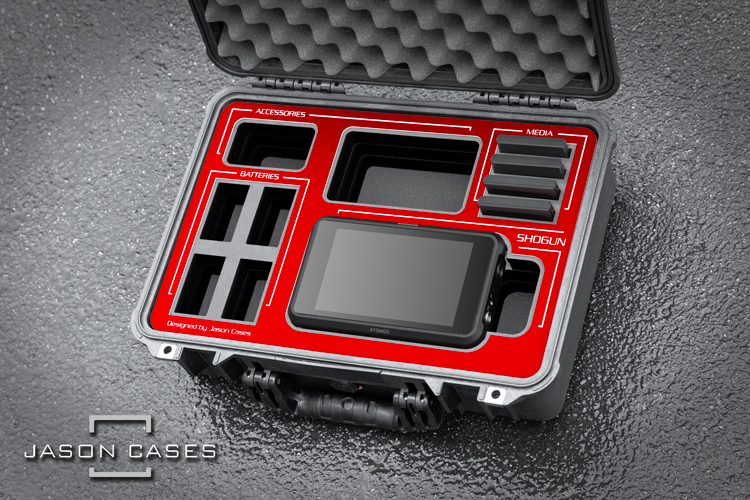 Jason Cases Atomos Shogun 7 Monitor Recorder Switcher Case