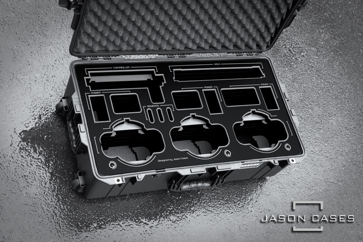 Jason Cases BirdDog P100 Robos 3-Camera Case