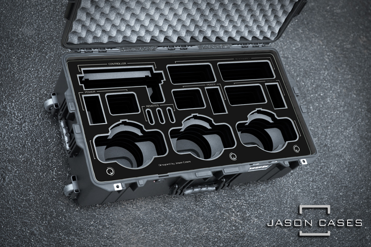 Jason Cases BirdDog P120 Robos 3-Camera and Controller Case
