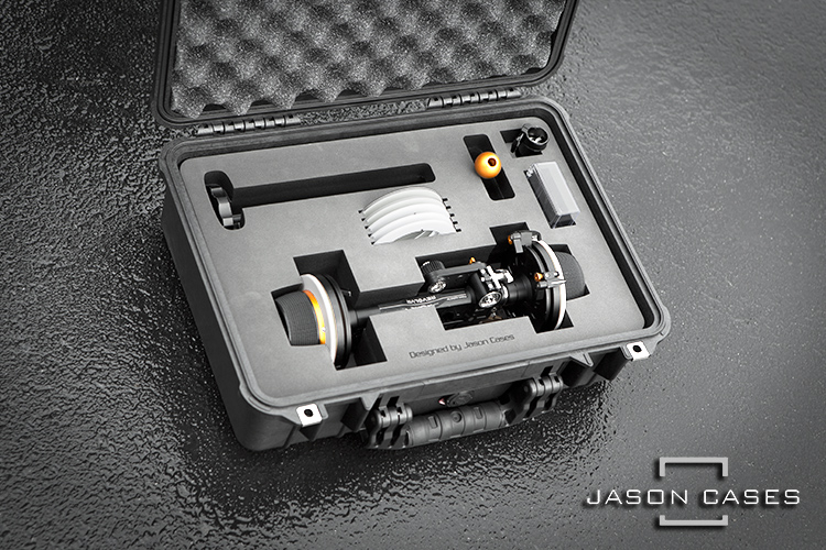 Jason Cases Bright Tangerine Revolvr Follow Focus case