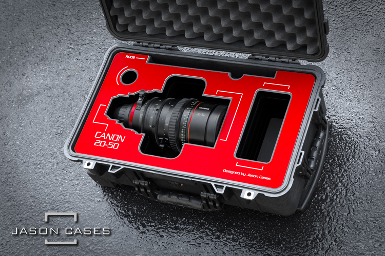 Jason Cases Canon CN-E 20-50mm T2.4 Cinema Zoom Lens Case