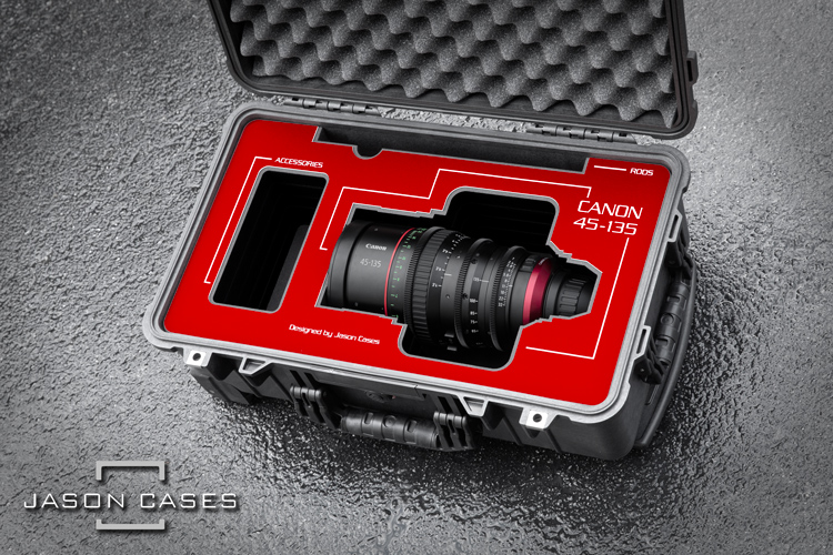 Jason Cases Canon CN-E 45-135mm T2.4 Cinema Zoom Lens Case