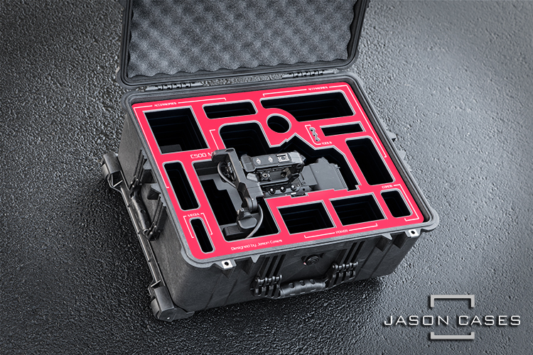 Jason Cases Canon C500 Mark II with Expansion Back case