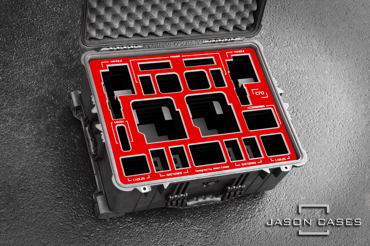 Jason Cases Canon C70 Dual case