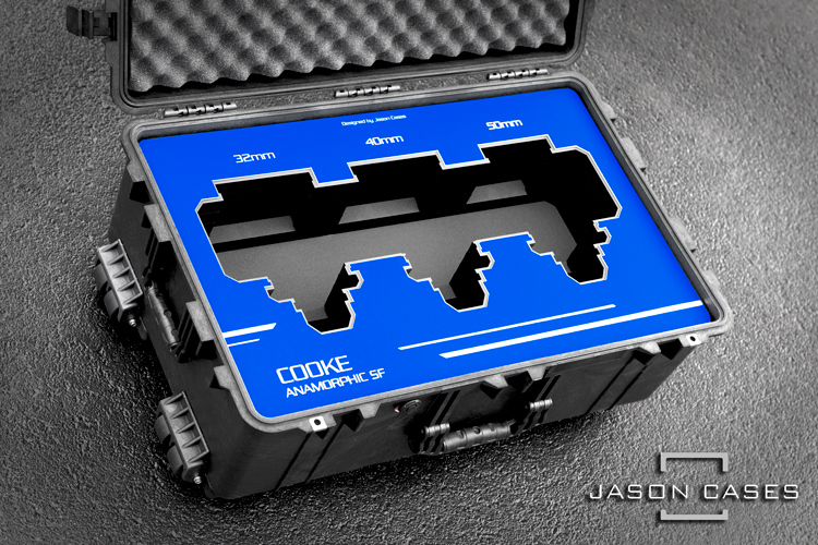 Jason Cases Cooke Anamorphic 32mm + 40mm + 50mm Lens case